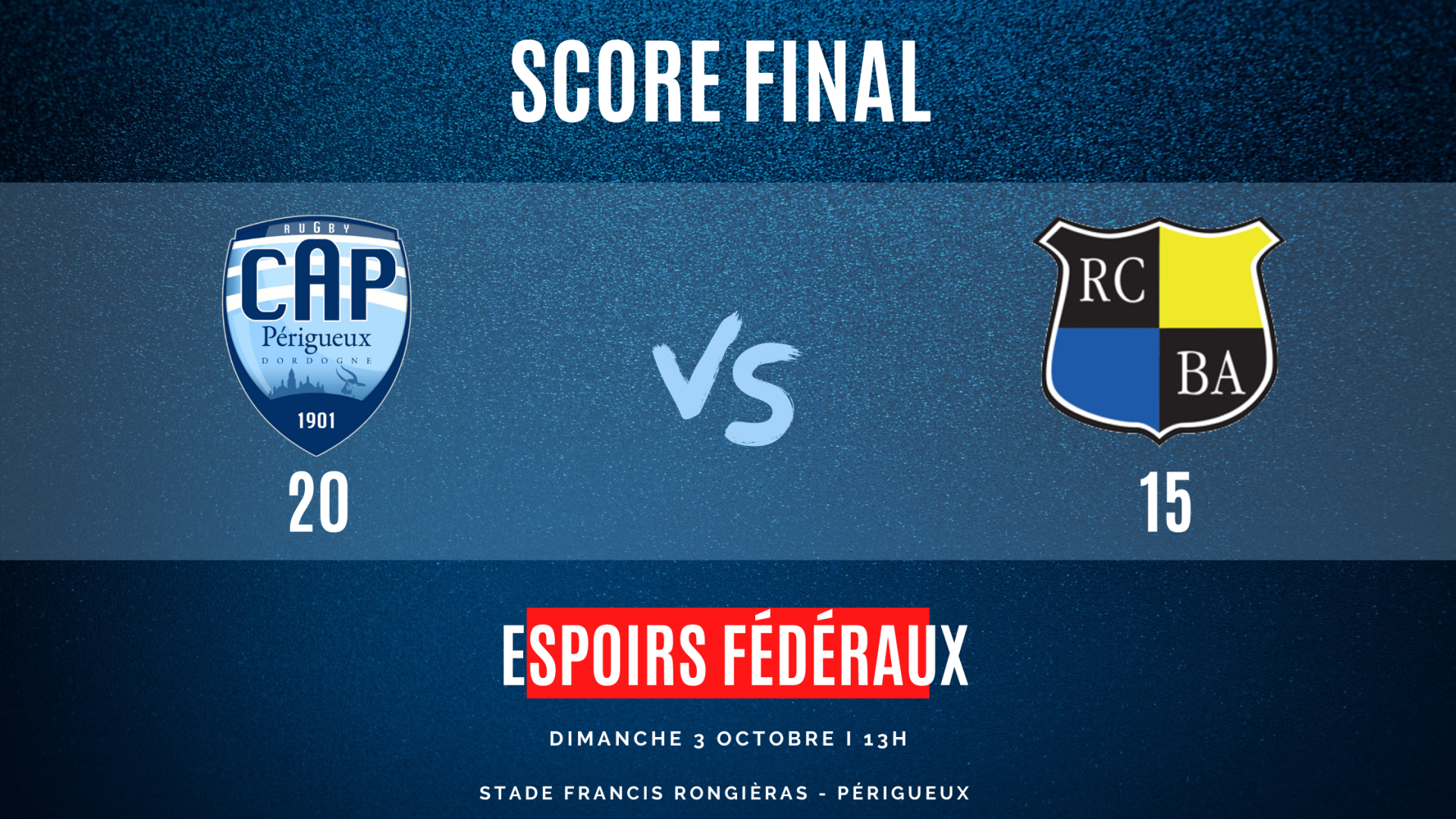 Lire la suite à propos de l’article Et de quatre pour les Espoirs !