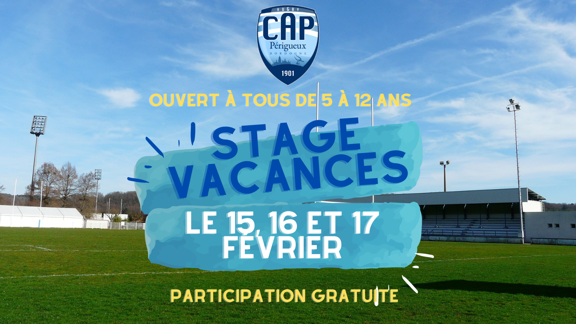 Lire la suite à propos de l’article Stage vacances !