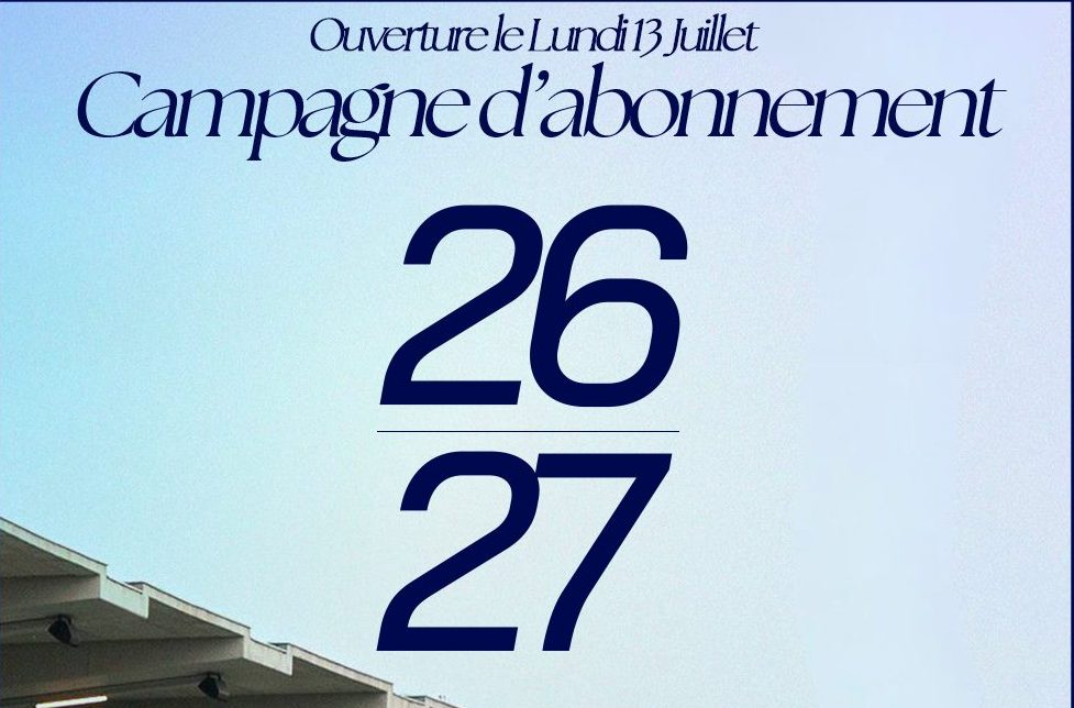 Lire la suite à propos de l’article Ouverture de la campagne d&rsquo;abonnement le lundi 13 Juillet !